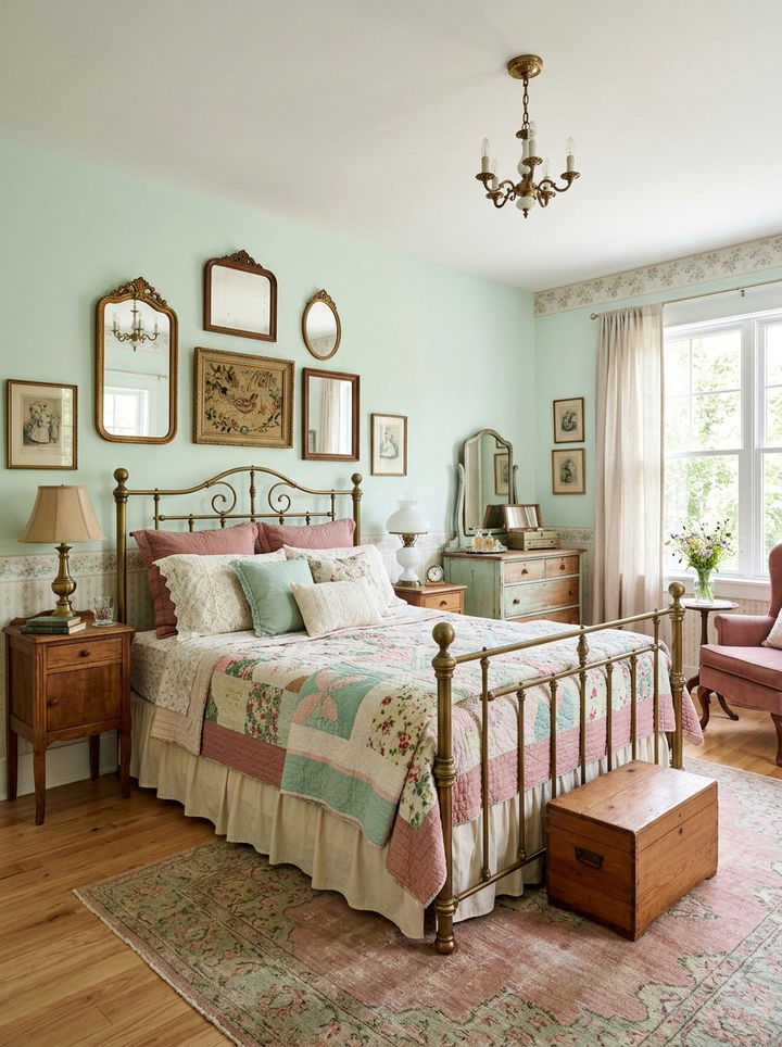 Vintage Themed Bedroom - 30 bedroom inspiration ideas