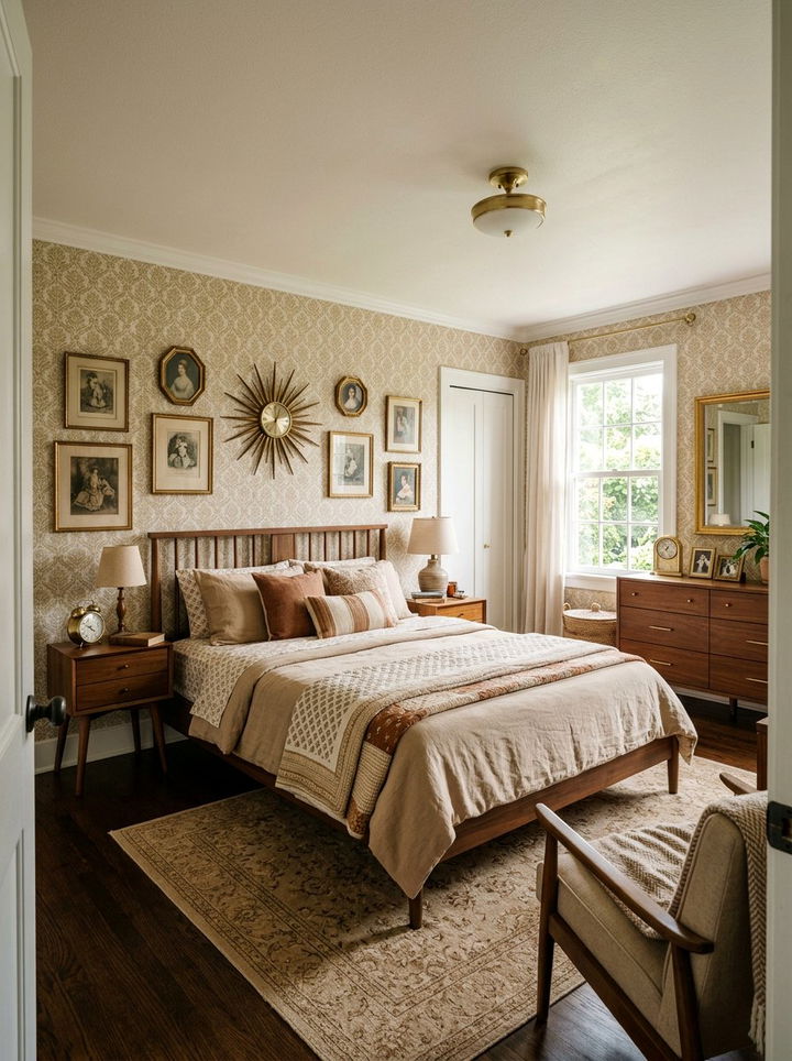 Vintage beige bedroom - 30 beige bedroom design ideas