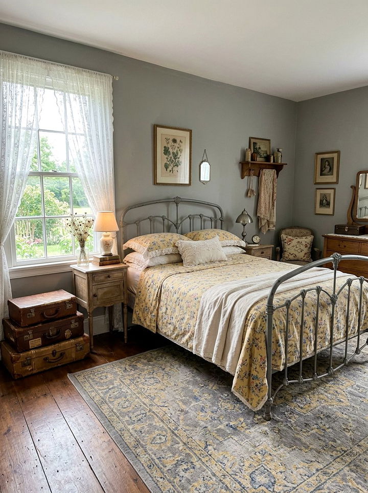 Vintage gray and yellow bedroom - 30 yellow and gray bedroom color combo