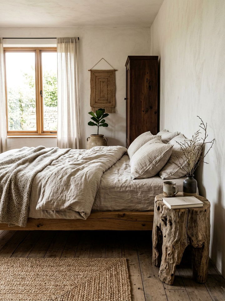 Wabi Sabi Style - 30 soft minimalist bedroom ideas