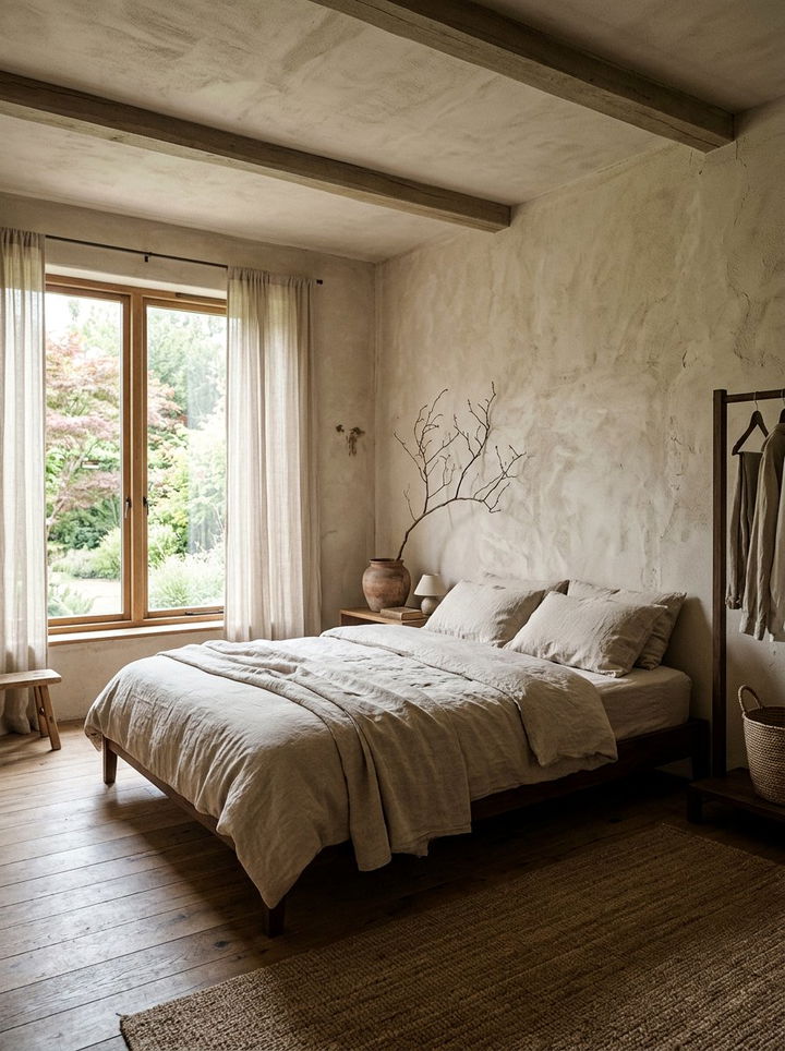Wabi sabi beige bedroom - 30 all beige bedroom ideas