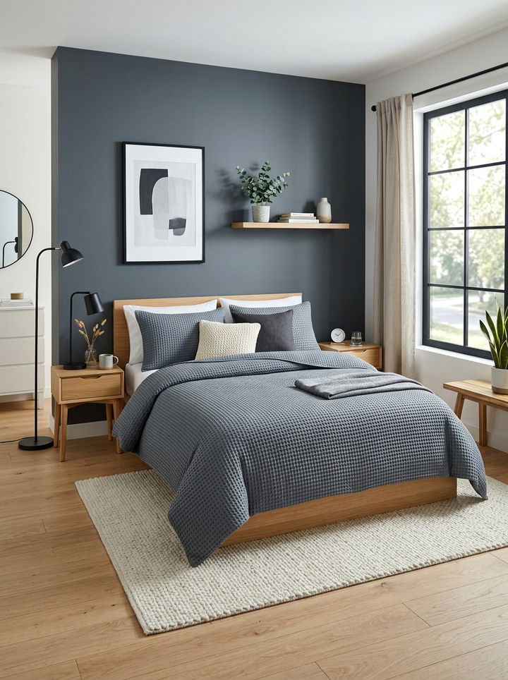 Waffle Knit Comforter Set - 30 bedroom comforter sets