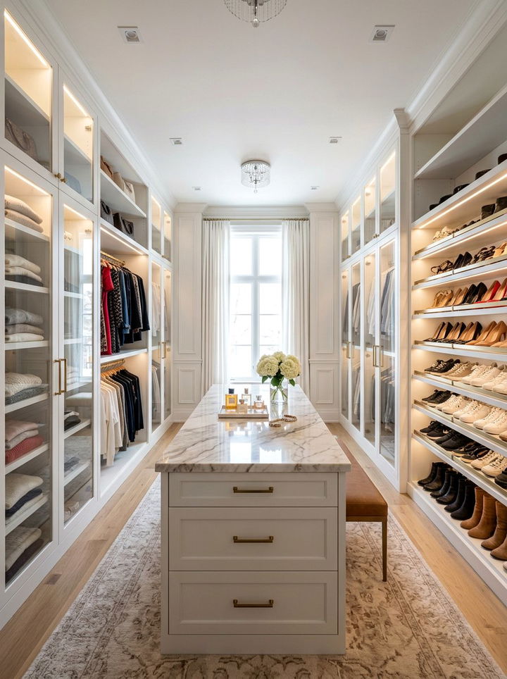 Walk In Closet - 30 bedroom renovation ideas