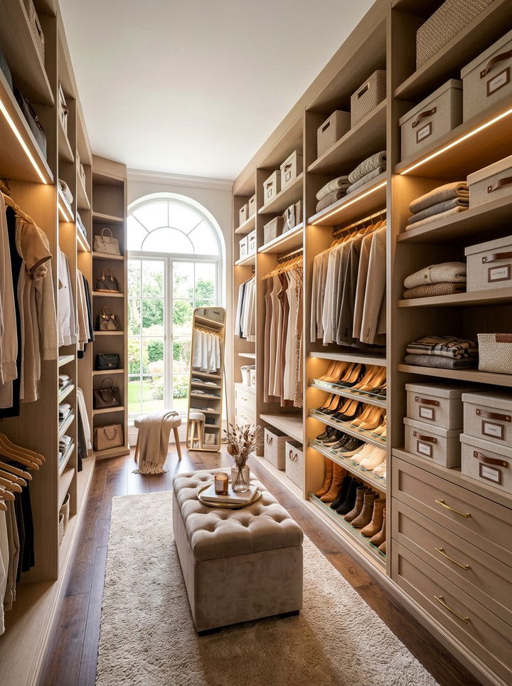 Walk In Closet Shelving - 30 bedroom closet organizers