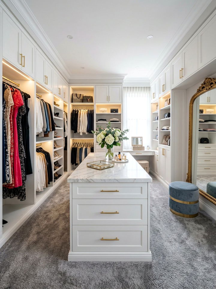 Walk In Closet - 30 bedroom conversion ideas