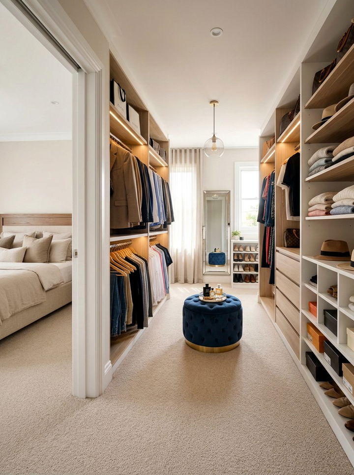Walk In Wardrobe - 30 bedroom wardrobes