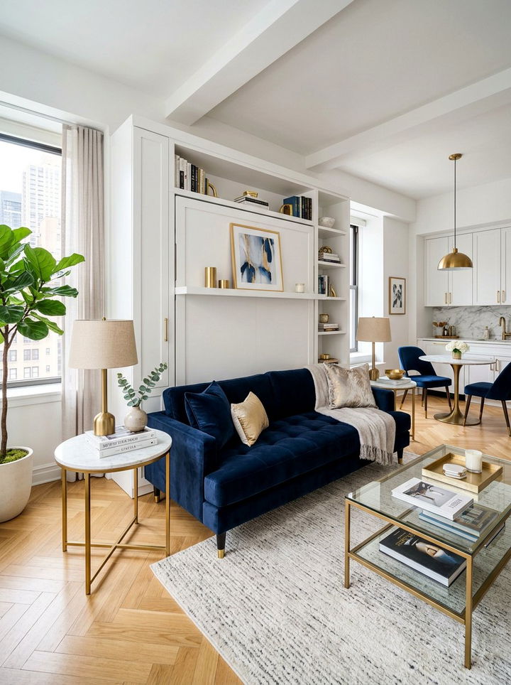 Wall Bed With Sofa - 30 bedroom wall bed ideas