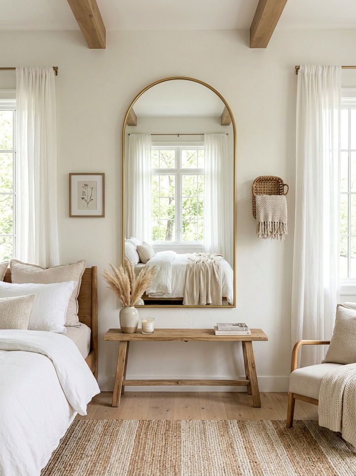 Wall Mirror - 30 bedroom decorative objects