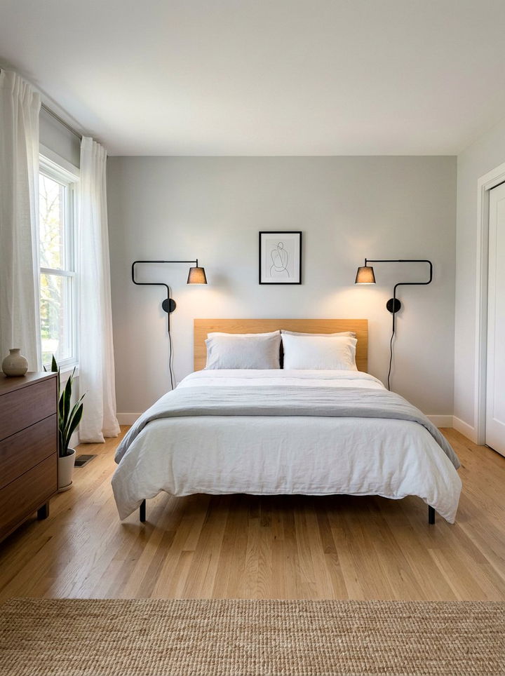 Wall Mounted Bedroom Lighting - 30 compact bedroom ideas