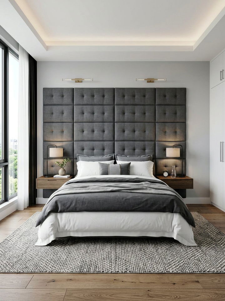 Wall Mounted Headboard - 30 bedroom headboards