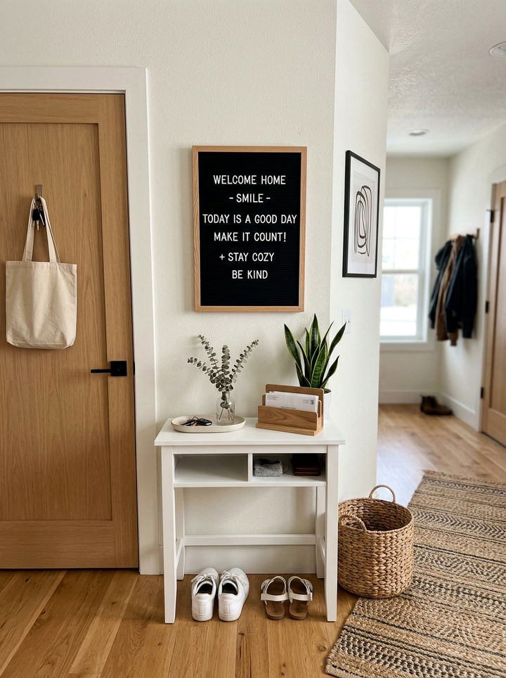 Wall Mounted Letter Board - 30 bedroom letter boards