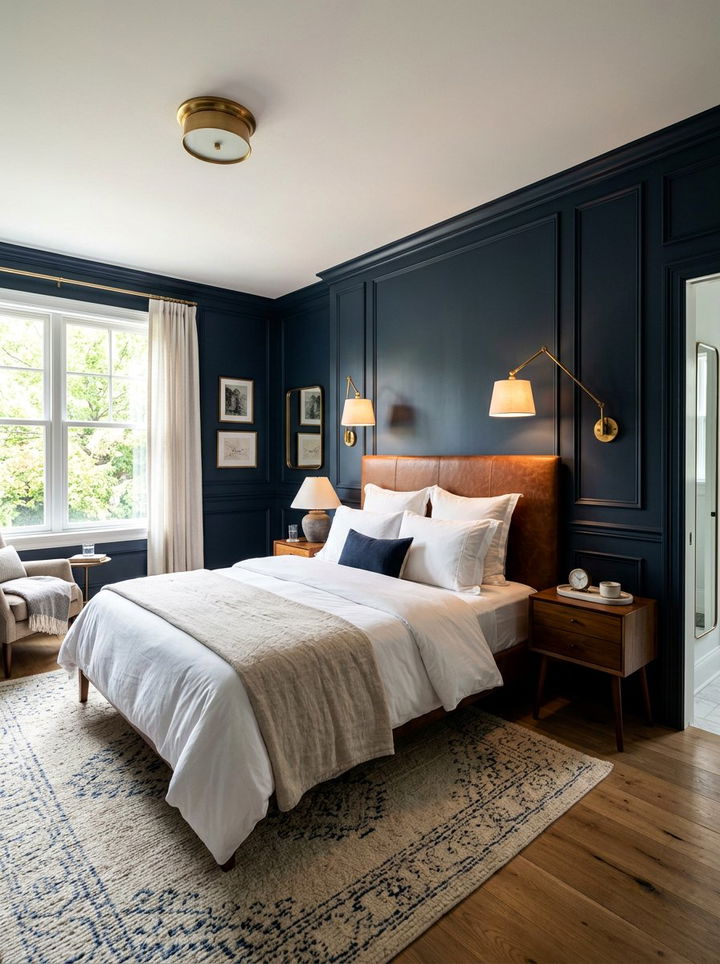 Wall Paneling - 30 character home bedroom ideas