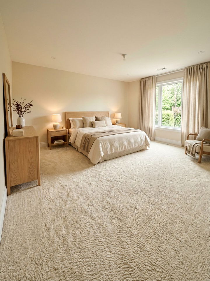 Wall To Wall Carpet - 30 plush bedroom ideas