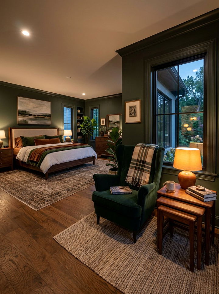 Walnut Wood Nesting Set - 30 bedroom nesting tables