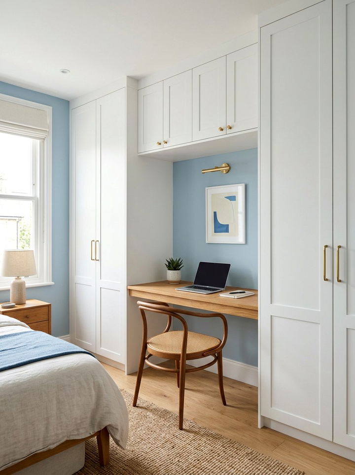 Wardrobe Bedroom Built In Desk - 30 bedroom built-in desks