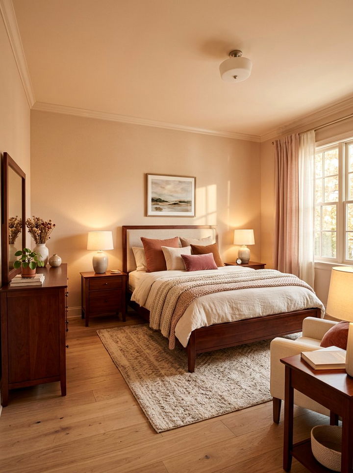 Warm Beige Bedroom - 30 beige and cream bedroom color combo