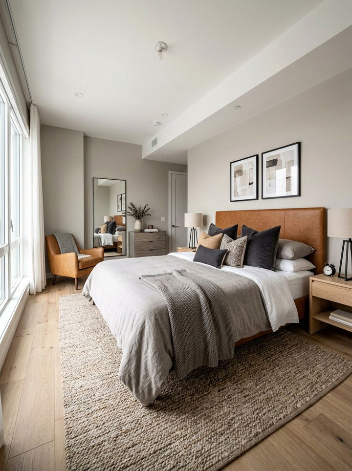 Warm Gray And Tan Bedroom - 30 warm tone bedroom ideas