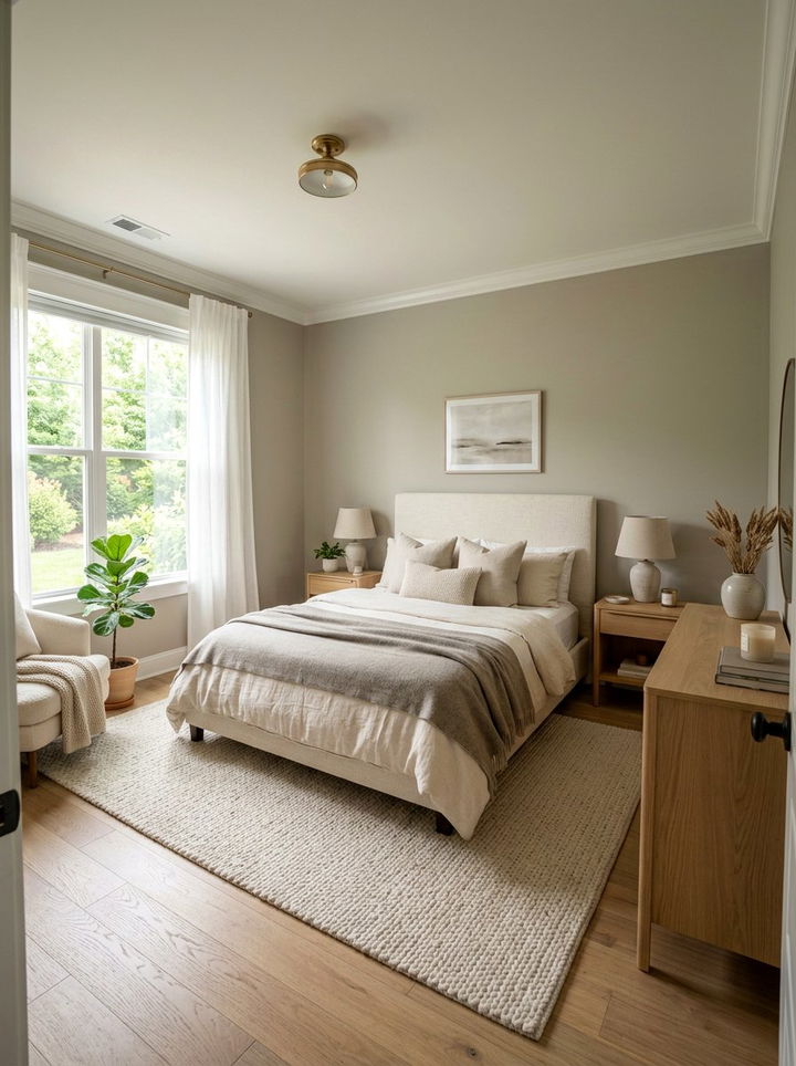 Warm Gray Bedroom - 30 bedroom gray walls