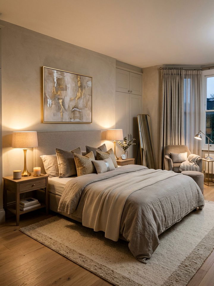 Warm Gray Greige Bedroom - 30 gray bedroom ideas