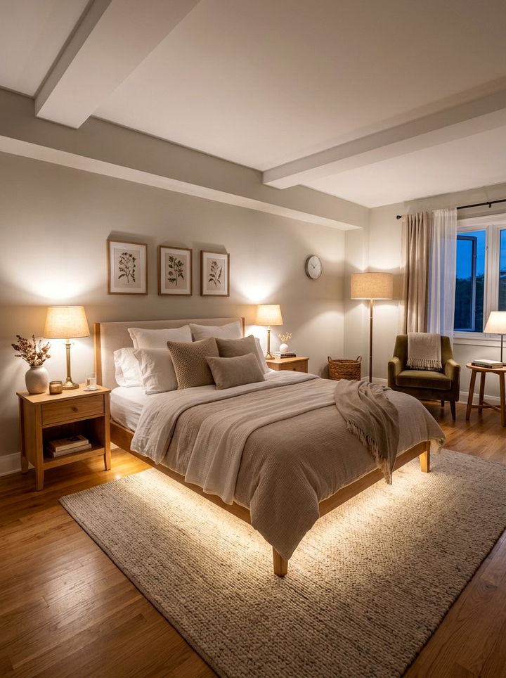 Warm Lighting Bedroom - 30 bedroom warm settings