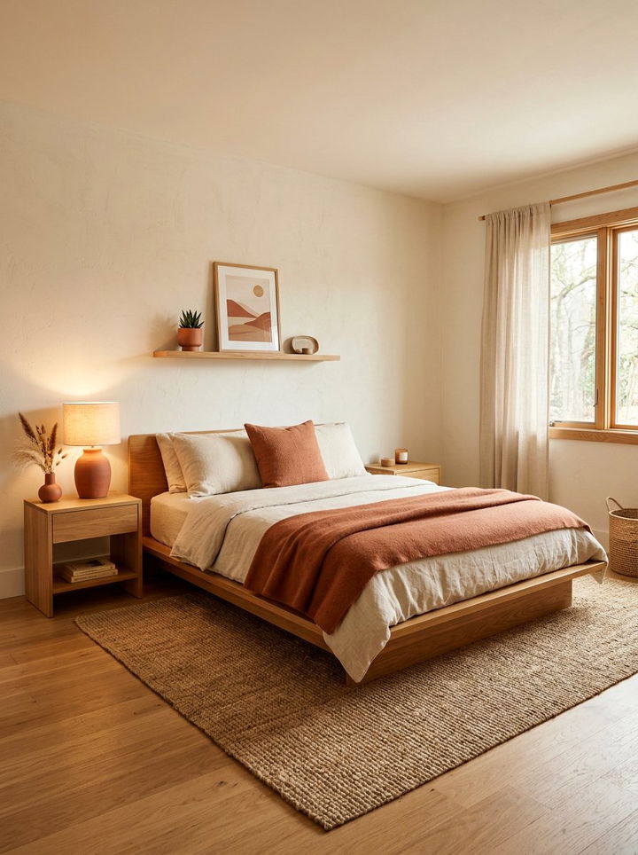 Warm Minimalist Bedroom - 30 minimalist bedroom ideas
