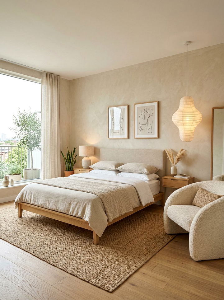 Warm Minimalist Bedroom Decor - 30 warm neutral bedroom ideas