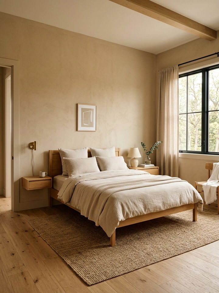 Warm Minimalist Bedroom - 30 bedroom soft settings