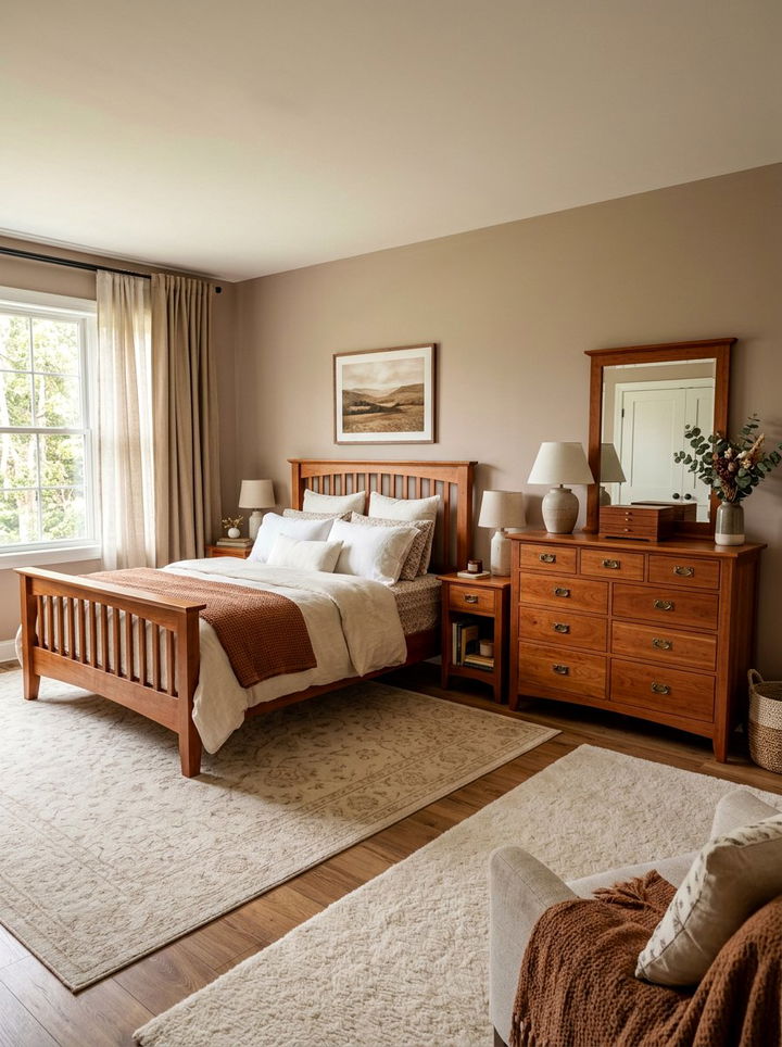 Warm Wood Bedroom Furniture - 30 sleep-friendly bedroom ideas