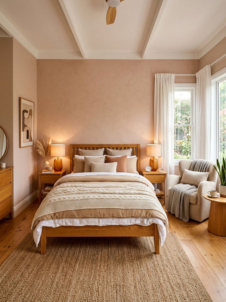 Warm beige bedroom - 30 beige bedroom design ideas