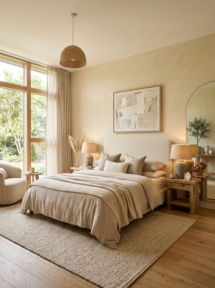 Warm beige bedroom - 30 modern bedroom color ideas