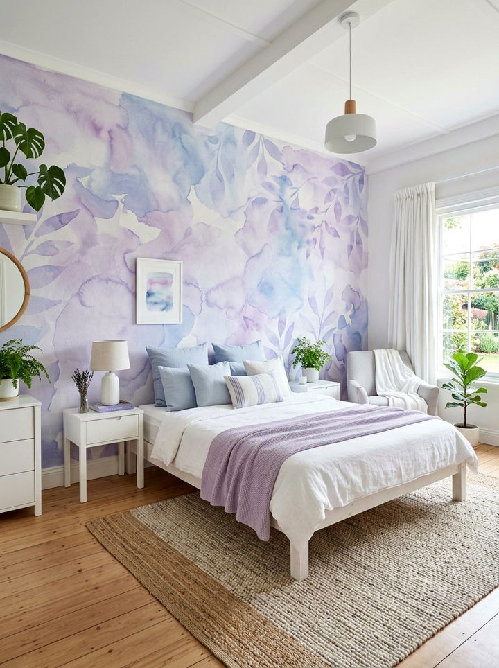 30 Bedroom Wall Stencils for a Unique Custom Pattern