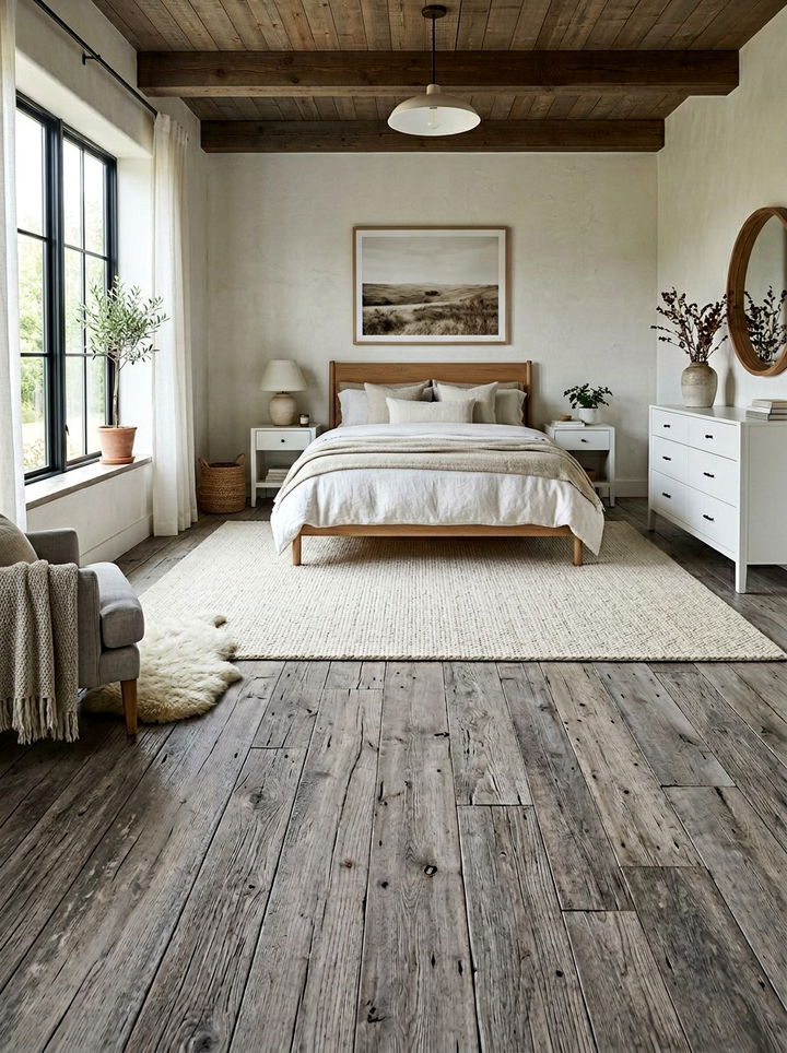 30 Rustic Grey Bedroom Ideas for a Modern Farmhouse Style