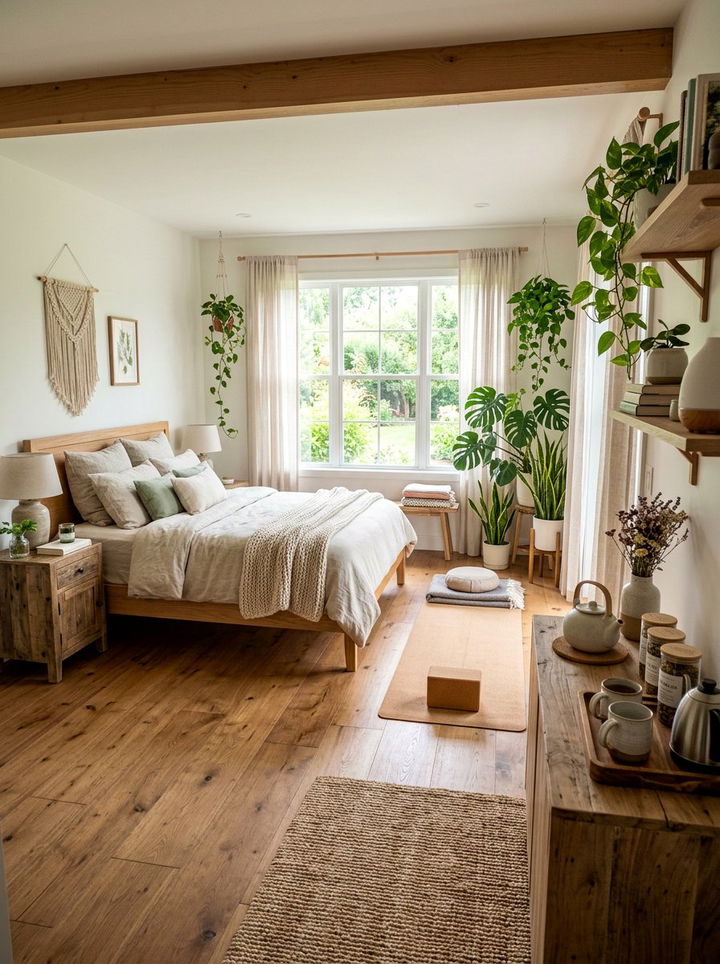 Wellness Yoga Bedroom - 30 yoga bedroom ideas