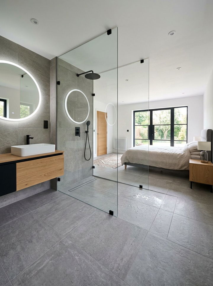 Wet room bedroom conversion - 30 bedroom to bathroom conversion ideas