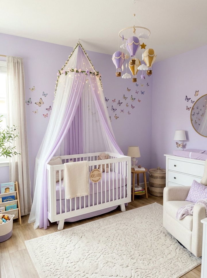 Whimsical Baby Room - 30 newborn bedroom ideas