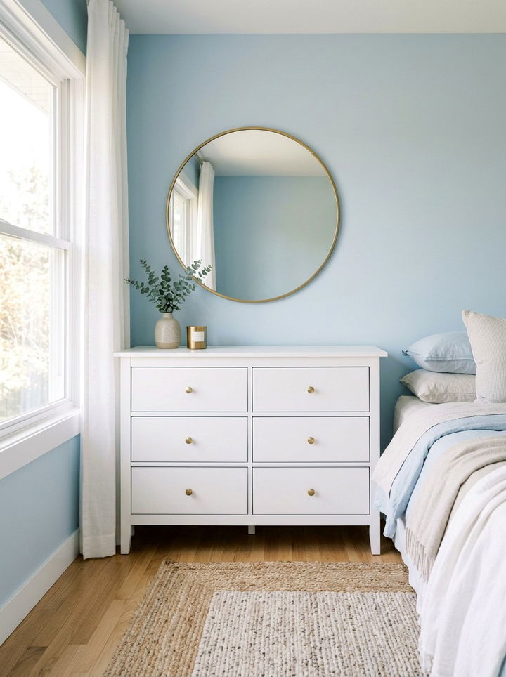 White 6 Drawer Dresser - 30 bedroom dressers