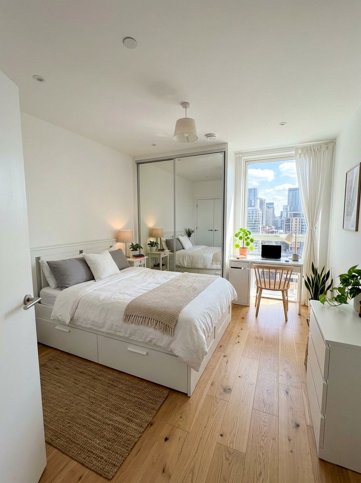 White Apartment Bedroom - 30 white and white bedroom ideas