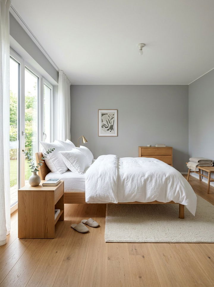 White Bedding Set - 30 bedroom refresh ideas