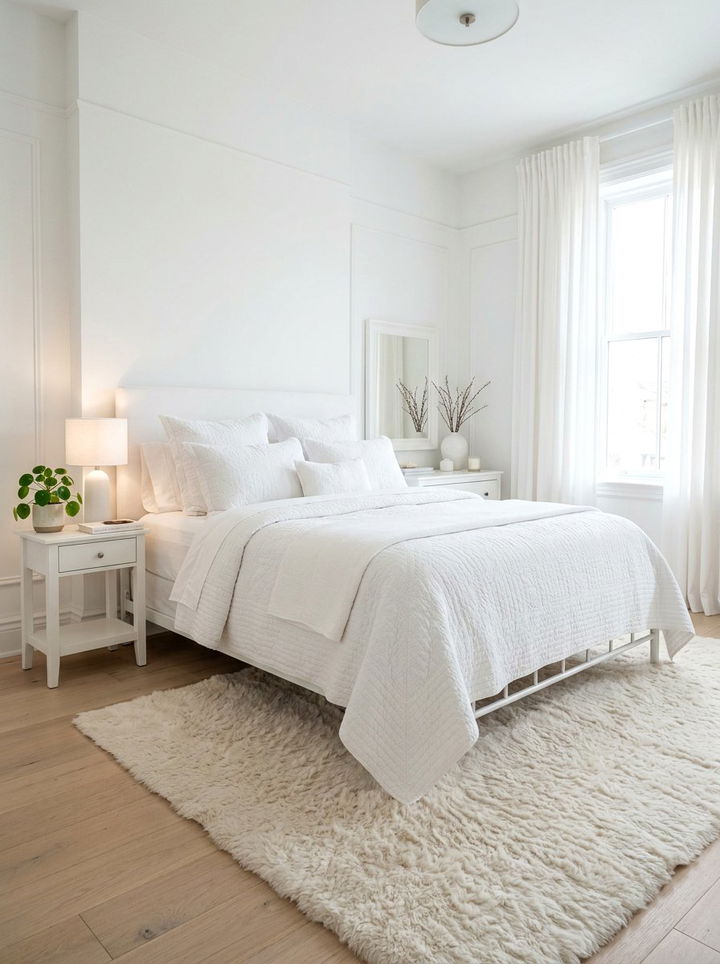 White Bedroom - 30 neutral tone bedroom ideas