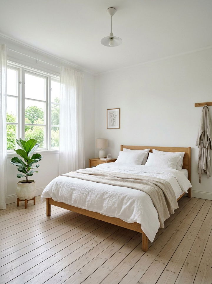 White Bedroom - 30 Swedish bedroom ideas