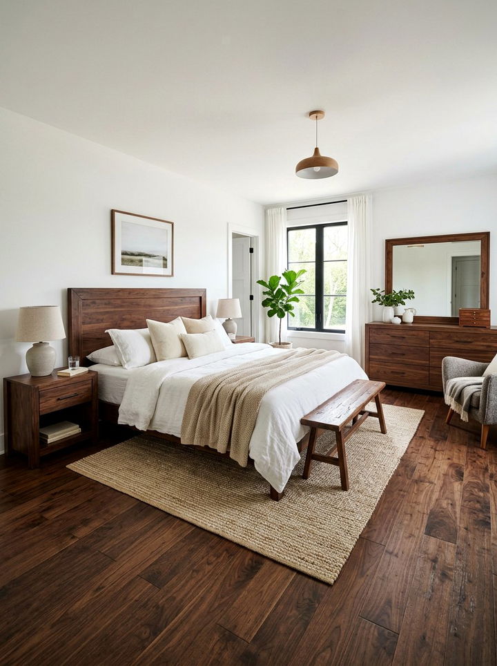 White Bedroom With Wood - 30 white bedroom ideas