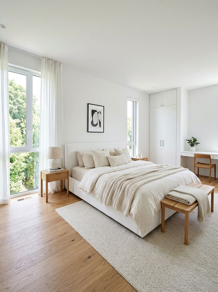 White Bedroom - 30 airy bedroom ideas