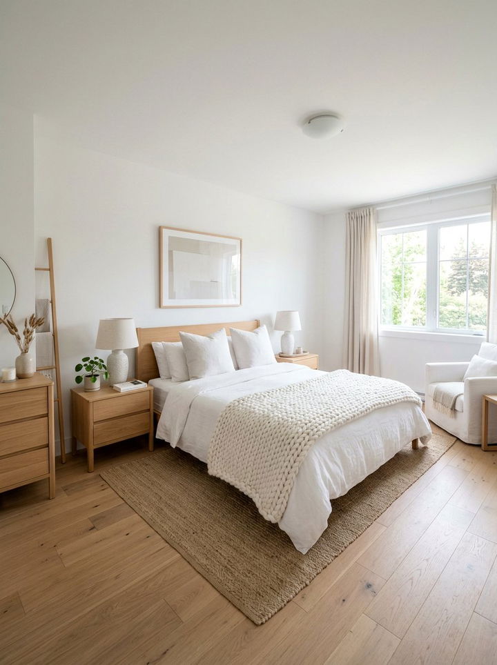 White Chunky Knit Throw - 30 bedroom chunky knit throws