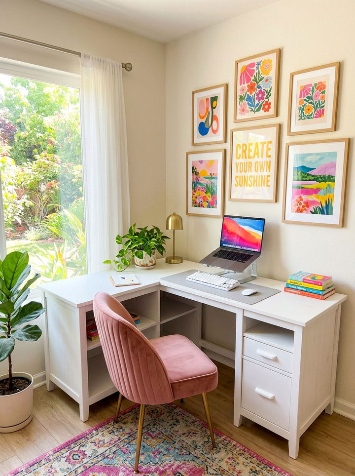 White Corner Desk - 30 bedroom corner desk ideas