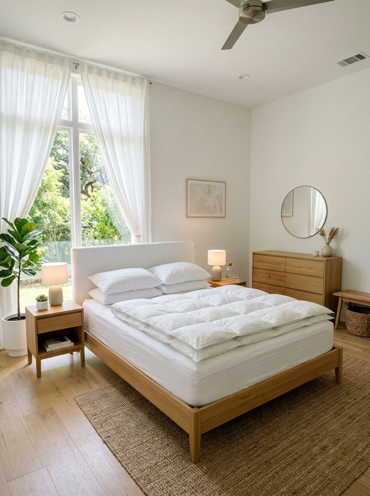 White Cotton Fitted Sheets - 30 bedroom fitted sheets