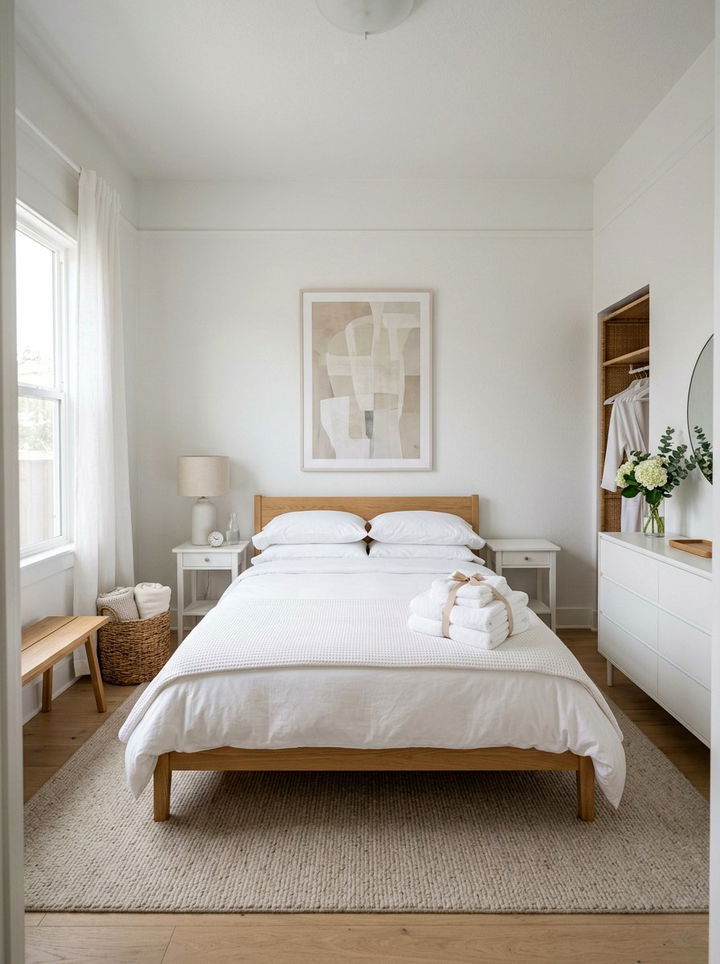 White Guest Bedroom - 30 white bedroom decor ideas