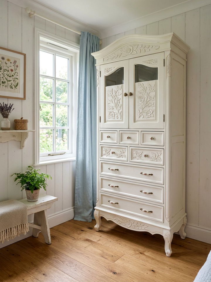White Jewelry Armoire - 30 bedroom jewelry boxes