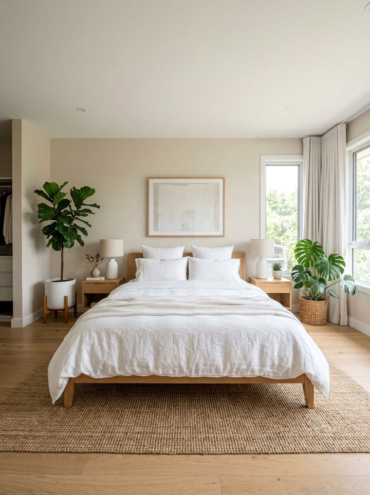 White Linen Bedding - 30 bedroom bedding ideas