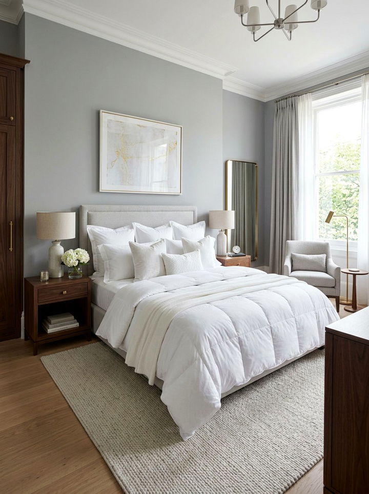 White Luxury Bedding - 30 weekend bedroom ideas