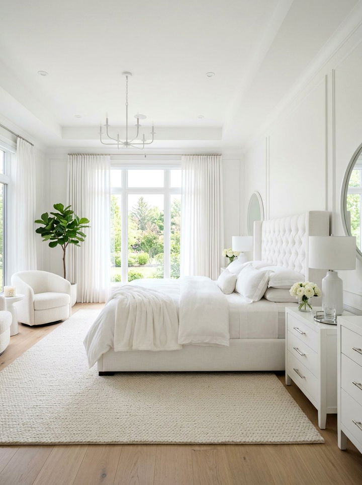 White Master Bedroom - 30 white bedroom furniture ideas